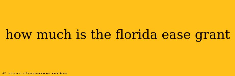 how much is the florida ease grant